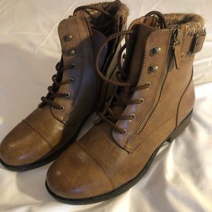 Ankle Low Heel Boots
